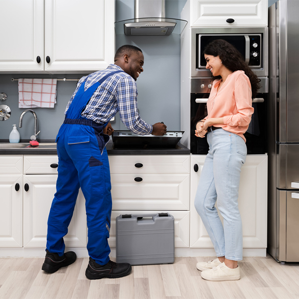 what kind of warranty do you offer on your cooktop repair services in Brazeau